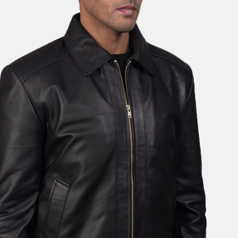 Inferno Black Leather Jacket