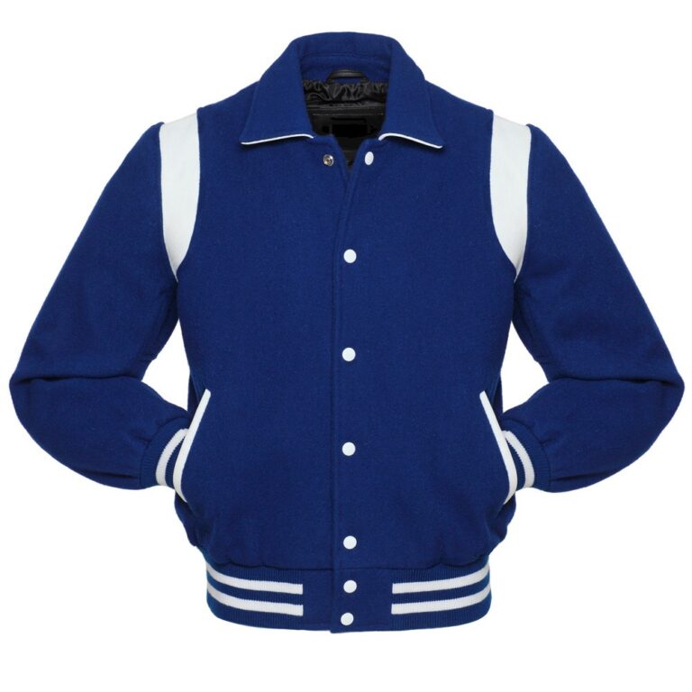 Blue Color Varsity Jacket