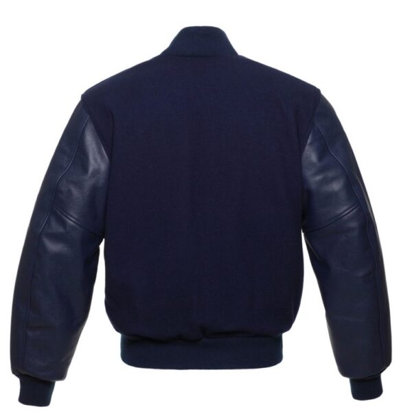 Dark Blue Varsity Jacket