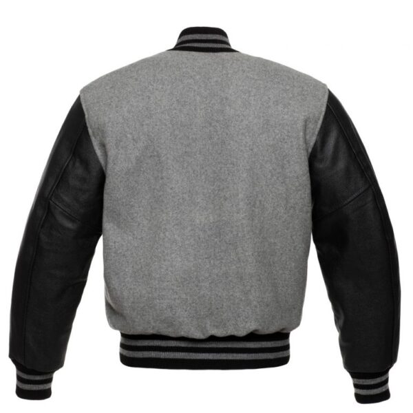 Gray Varsity Jacket