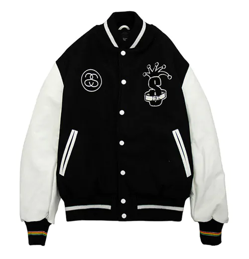 International Stussy Tribe Varsity Jacket