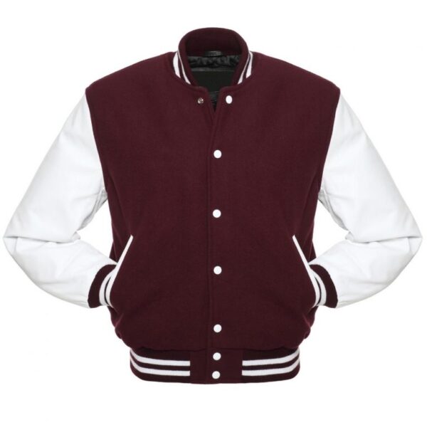 White Stich Varsity Jacket